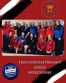 18.08.2026
Freundschaftskampf Middels : Spekendorf ⚫️🔴

Sport verbindet, Tradition verbindet noch mehr! 
Beim Freundschaftskampf Middels vs. Spekendorf standen nicht nur die Würfe im Mittelpunkt, sondern vor allem Geselligkeit, gute Laune und gelebte Nachbarschaftspflege. 😊
Ein kleiner Schauer zwischendurch? Kein Problem, die Stimmung blieb bestens und der Spaß kam definitiv nicht zu kurz.
Danke für den schönen gemeinsamen Abend! 🍀

Lüch up un fleu herut ⚫🔴